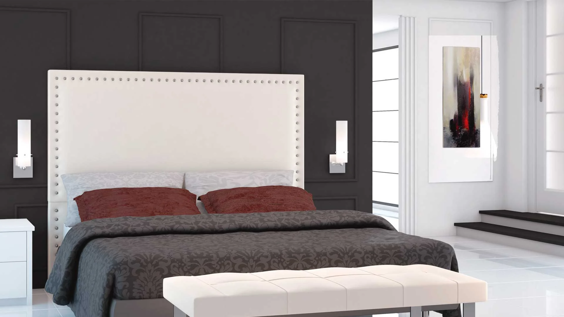 Elizabeth 3 Headboard Collection by Masconfort Estepona: Avant-garde