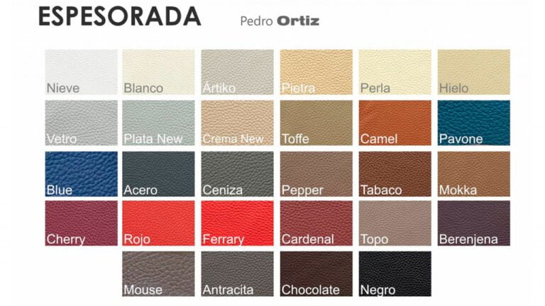 Sofá Pedro ortiz modelo Teruel Pieles